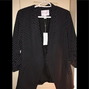 Black with white lol a dot jacket